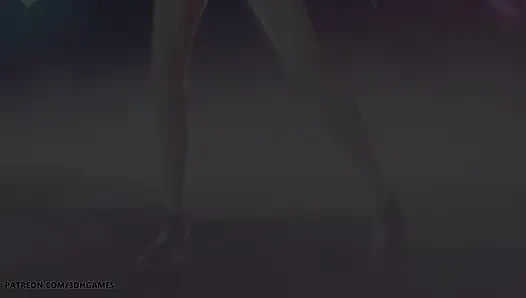 Love it - seraphine seksi çıplak dans