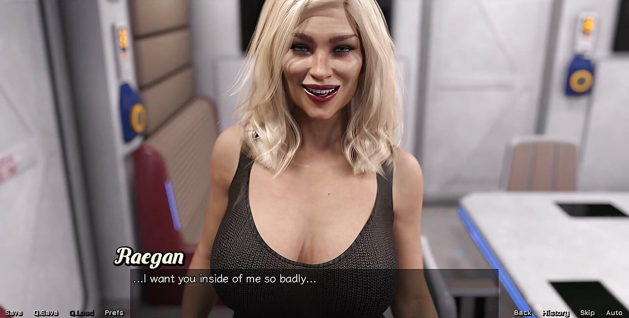 Stranded in Space - Impregnanting a Hot Busty Blonde MILF