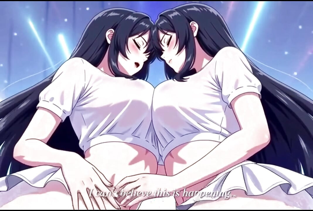 Time Travel Temptation Curious Anime Girl Fucks Her Hot Future Self Passionate 3D Hentai