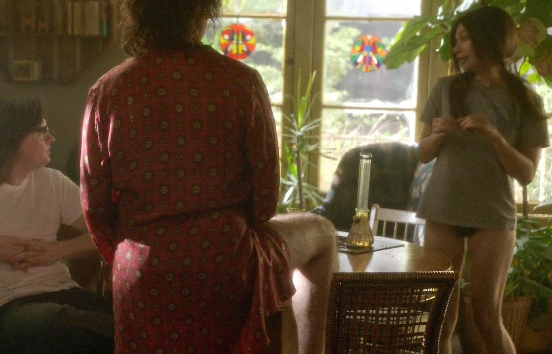 Ginger Gonzaga Nude Butt And Bush In I am Dying Up Here