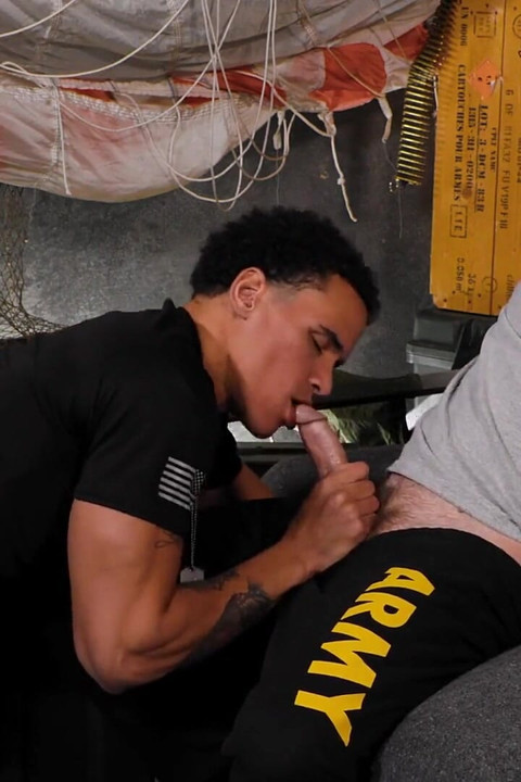 Activeduty - Sexy Sweaty Hot Flip Fuck Between BBC & Jock