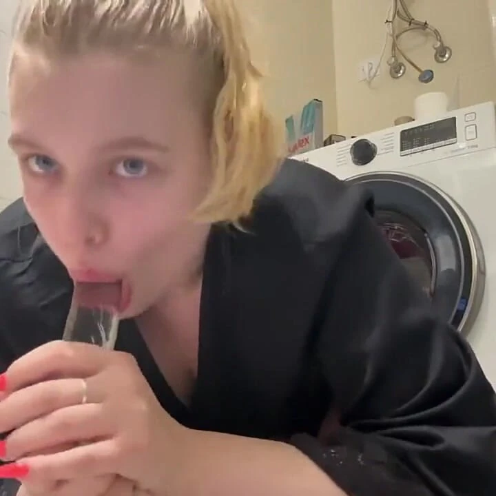 Deep Through with Saliva and Bouncing Tits