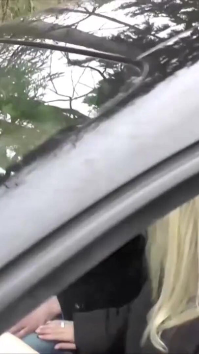 GERMAN MOTHER JULIA SEDUCE YOUNG BOY HITCHER TO FUCK IN CAR | Clip 1