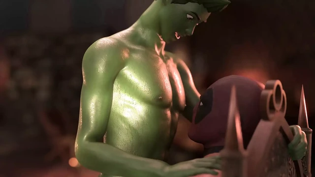 Deadpool gives his BIG DICK to Beas.t Boy part 2