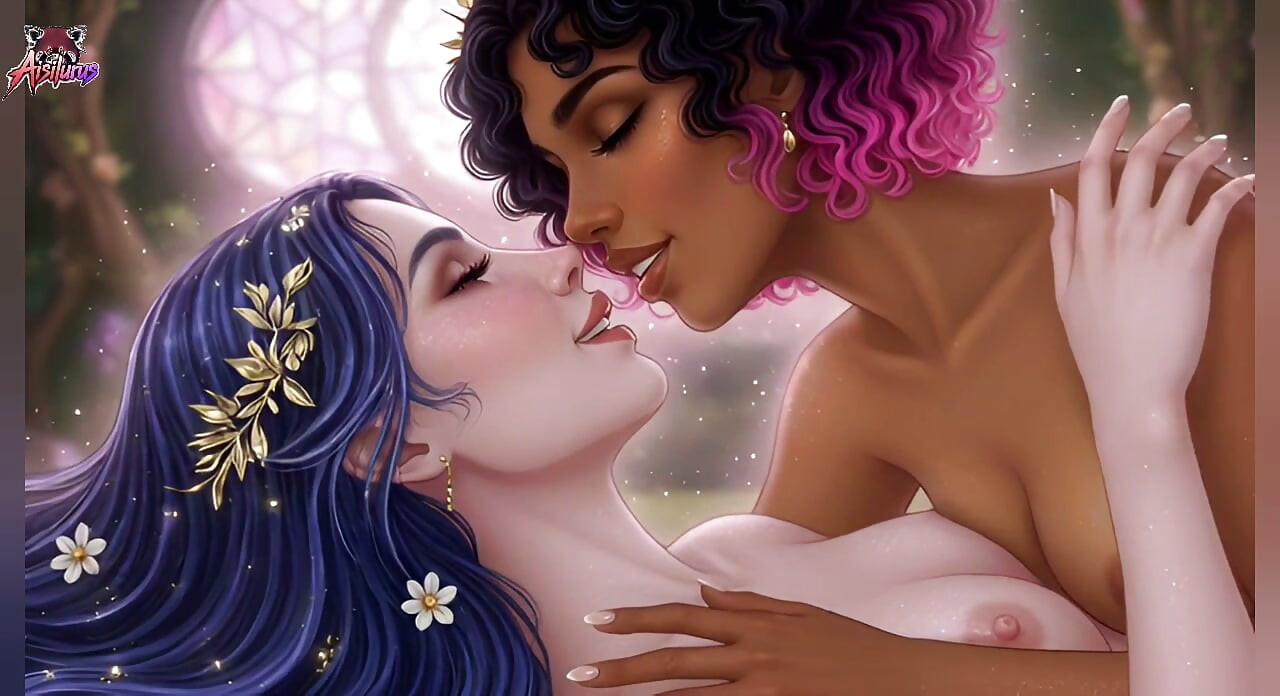 Enchanted Pussy Licking – Blue-Haired Elf Gets Her Wet Cunt Eaten