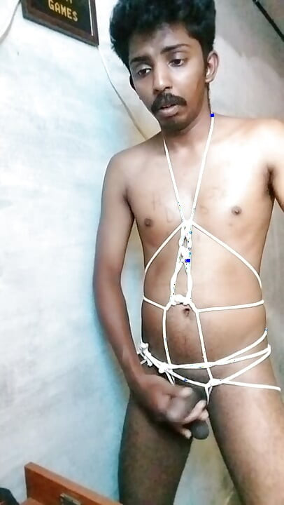 Headmaster Shithin Fag Cum and Eating While Watching Video