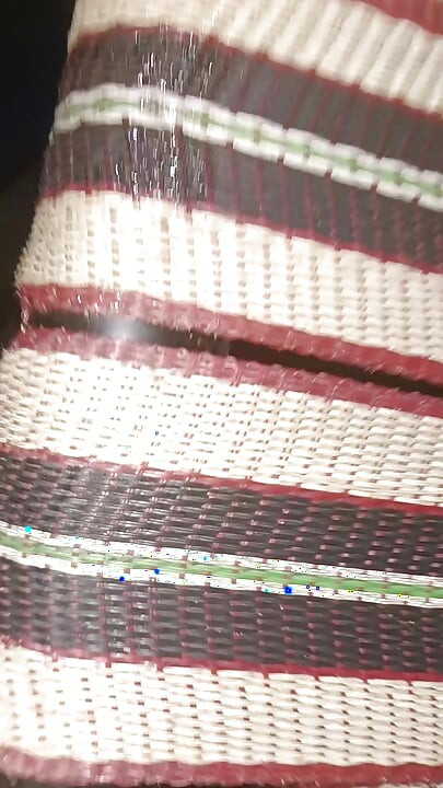 I stuck my penis between the cot, fucked her and ejaculated.