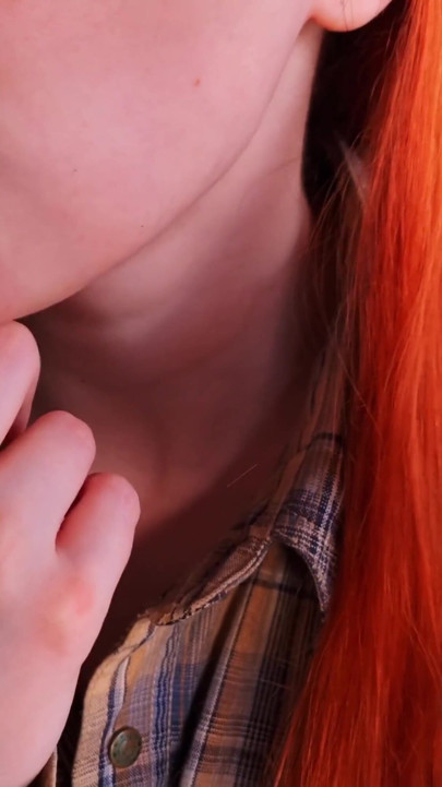 Homemade amateur blowjob without hands In the first person. POV