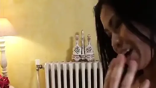 Young Busty Asian Slut Gets Anal Fucked Instead of Learning French