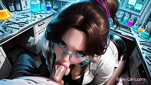 Büyük memeler her itişe zıpladığında ve yüzü dorukta sırılsıklam olduğunda bilim bozuluyor (ai porn)