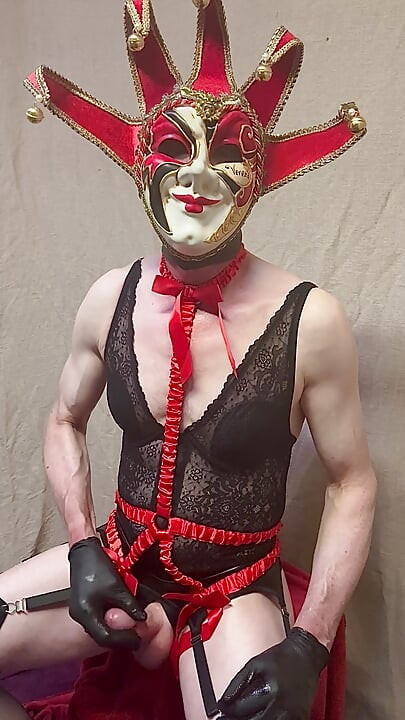 Naughty Closeup Of My Red Sore Cock Ejection