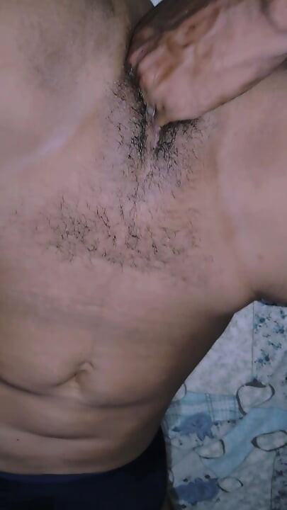 Pooja put his hand in wife's pussy