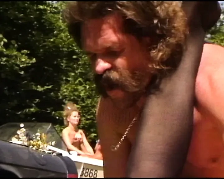 Classic German sluts getting wrecked outdoors in hot compilation