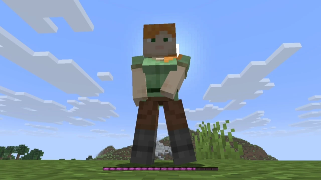 Minecraft mod Needs of Nature - Steve and alex masturbating and showing off some features! Like Cum!
