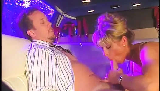 Busty MILF wants to have an adventure in a limousine