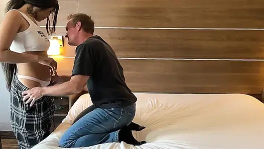 Ada lyn - bir memnun genç kız yaşlı adam dctrousersnake tarafından dölleniyor