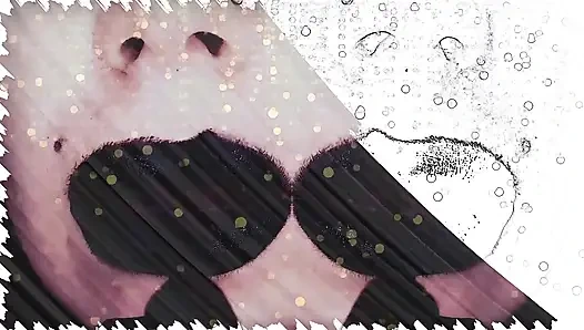 ASMR и завораживающий липноз! Дама в черном, инструкция по дрочке