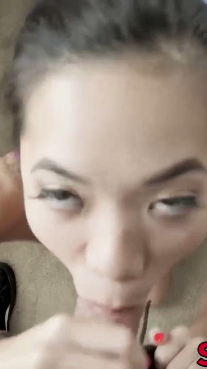 Petite Asian stepsister Vina Sky fucked by a huge dick | Clip 1