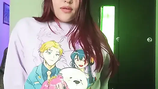 sucking on a dildo!! (delicious)