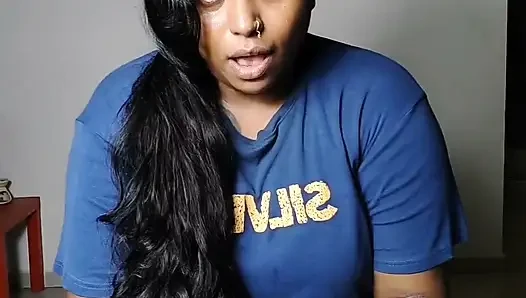 Chitti Ilaria Puts Ramesh in a Saree and Make Him Lick Her Sweaty Dirty Armpit