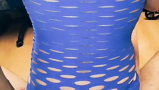 Tante bertubuh kurus lubangnya dientot