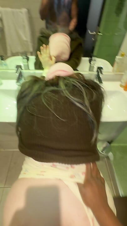 Stepbrother fucks me in the shower in a 5 star hotel