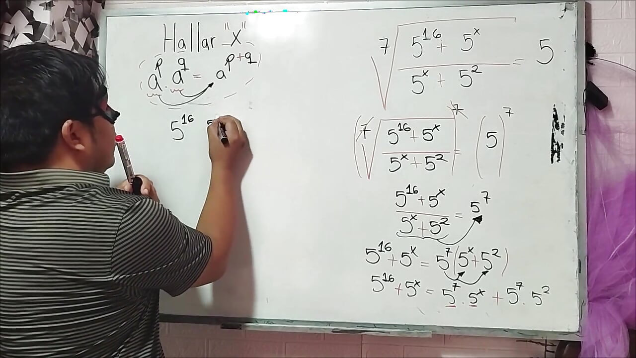 23 Algebra: Radiation Exercise - Sexual Mathematics
