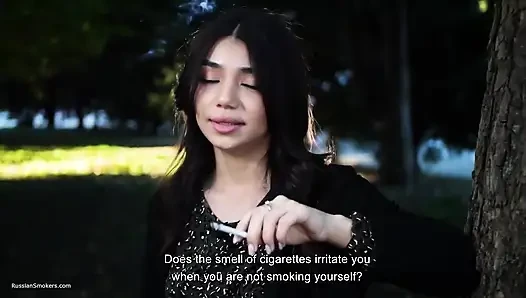 Smoking Interview with Zarina