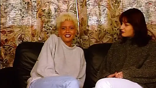 Lesbian Babes From Germany Touching Each Other