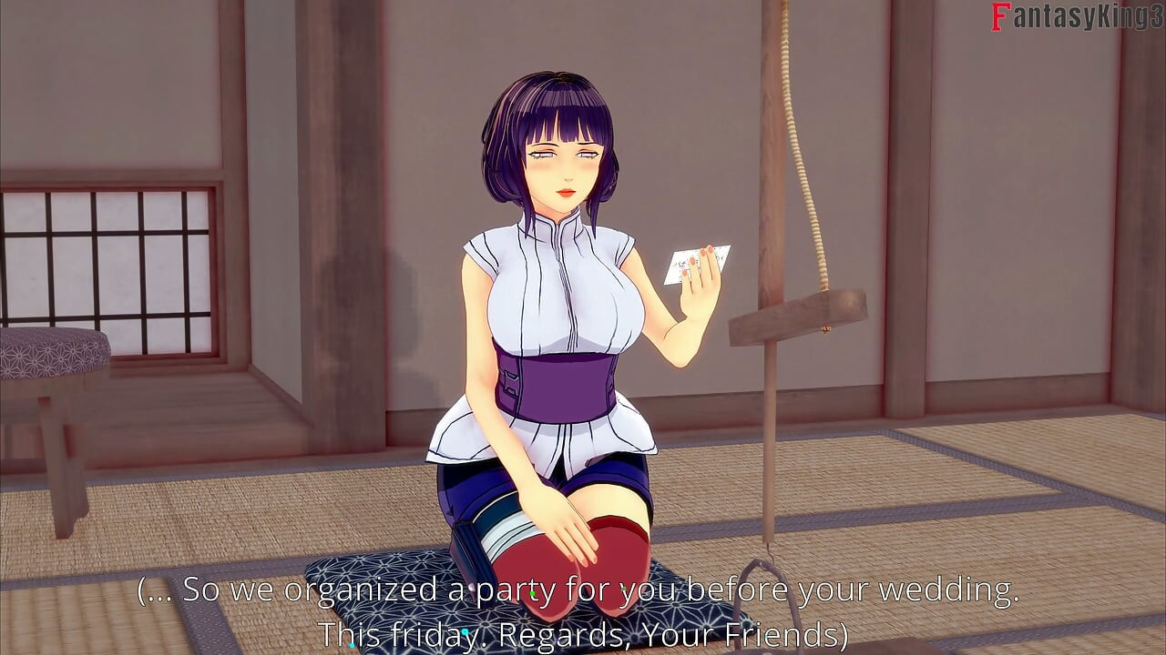 Hinata se fait baiser à son enterrement de vie de jeune fille - Hinata Hinata NTR : L’affaire sinobi - film complet de 2 heures sur Patreon : Fantasyking3