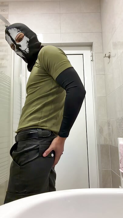 horny boy plays with himself