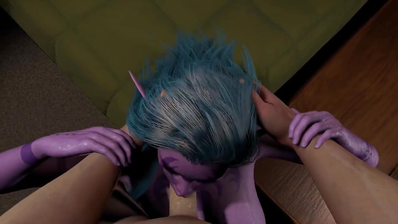 セクシーなナイトエルフとの深夜のブーティーコール