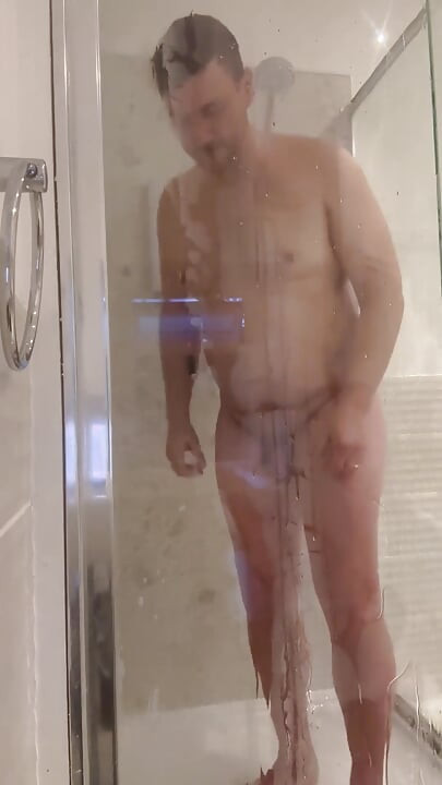 Horny Man in the Bathroom
