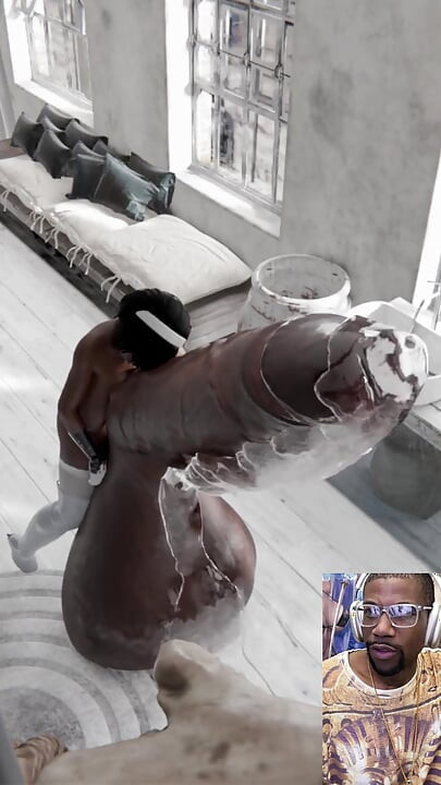 Transrodna Kiriko jaše kurac, crnkinja Trans 2b svršava jako, trans Kaine drka i svršava, kompilacija