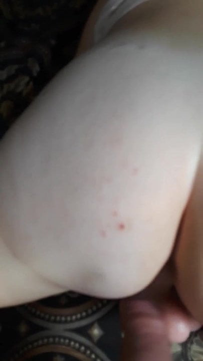 Wifey riding her toy