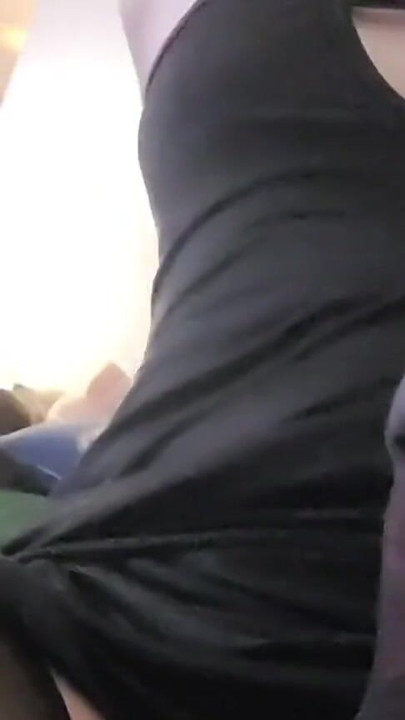 Dripping precum in my dress | Clip 1