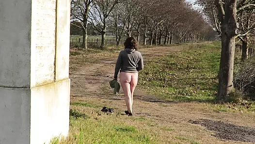 Patricia visits the farm for the first time and strips naked