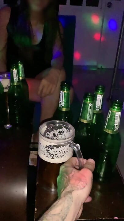 Hard sex with a cute girl at the nightclub