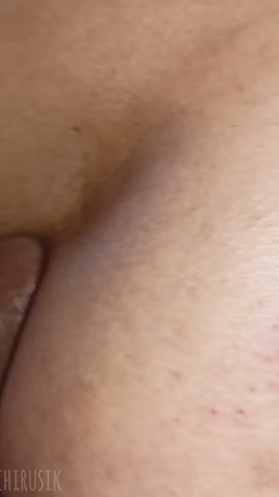 Hot fuck without a condom absorbing big cock !!! | Clip 1