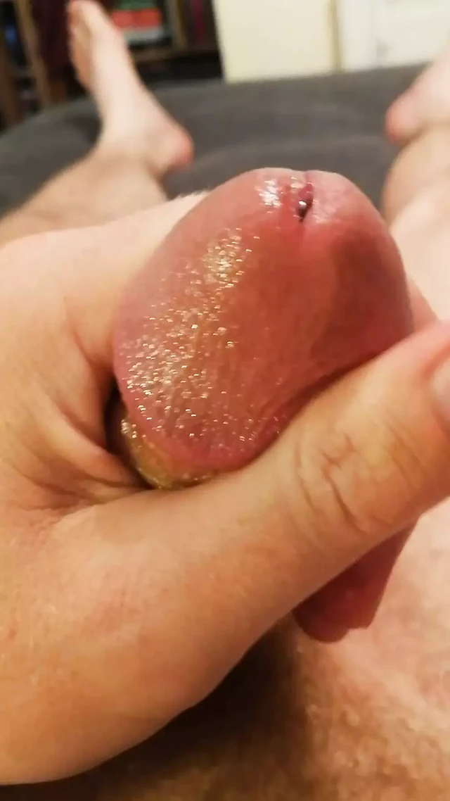 Jerking my cock with HUGE cumshot