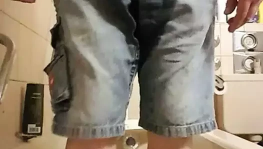 pee in jeans
