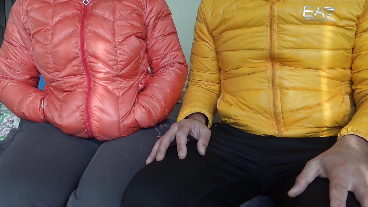Older stepmom gives virgin stepson first handjob of his life.