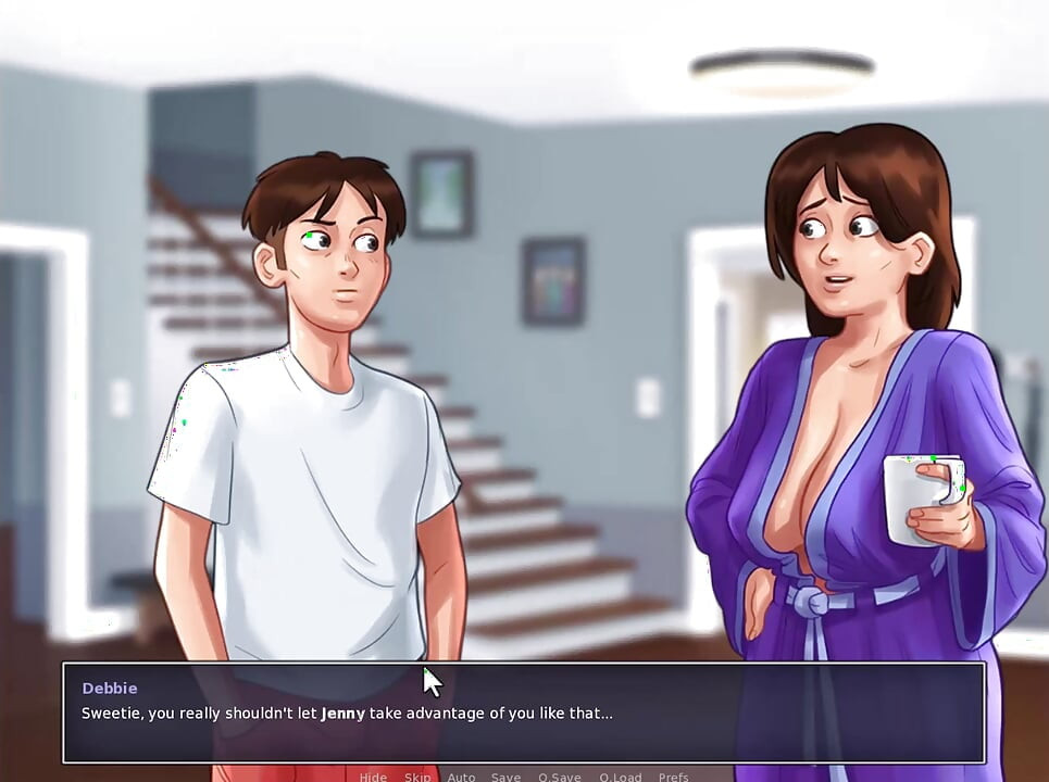 Summertime saga -- i fucked miss dewitt at college