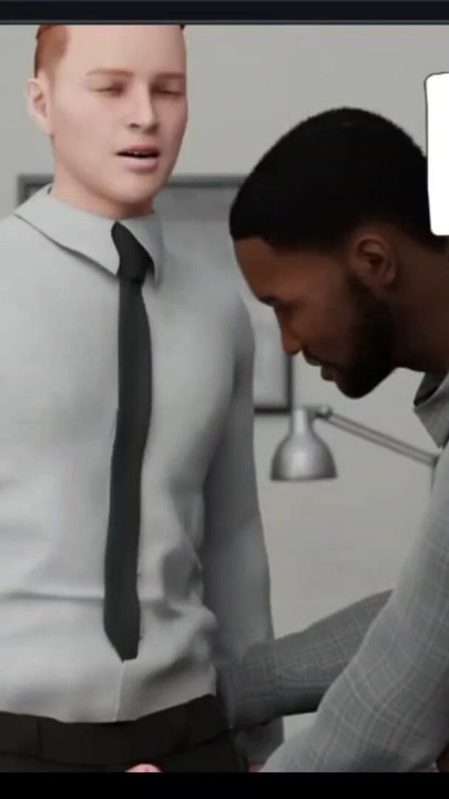 Interracial hard work for the office newbie! | Clip 1