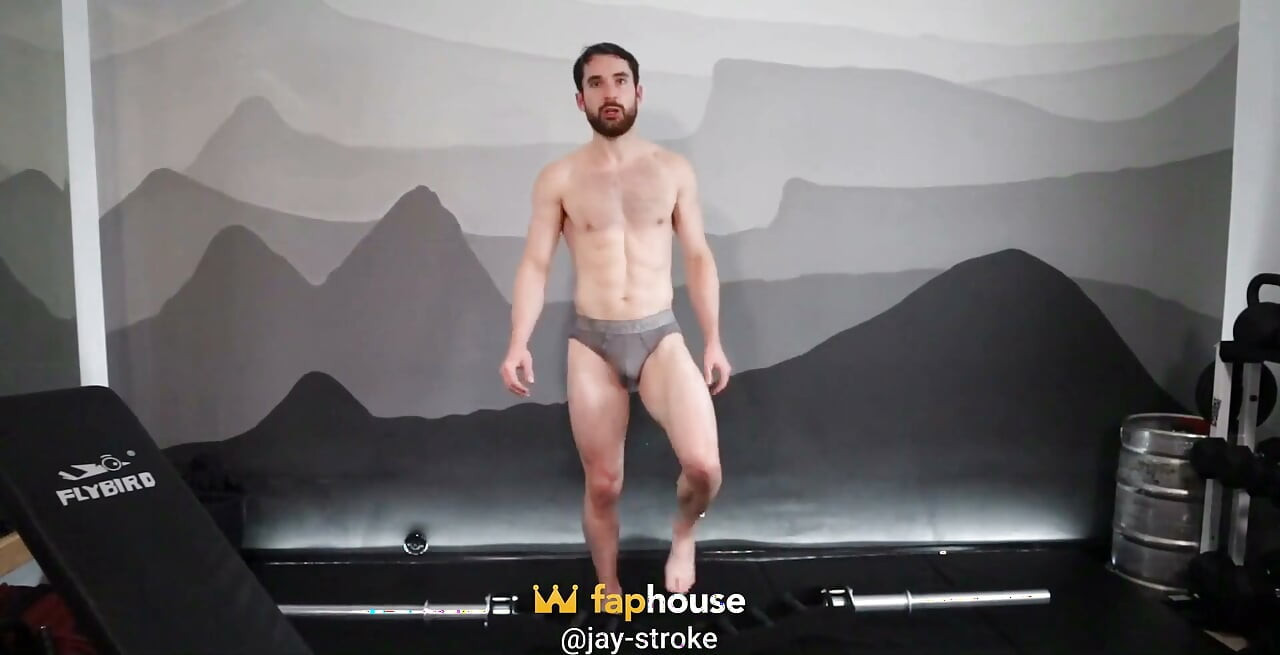 I Work Out Wearing a Pair of Underwear for a Special Fan