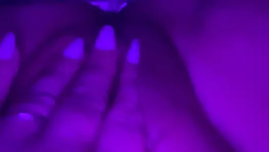 Cum filled cunt squirting so hard