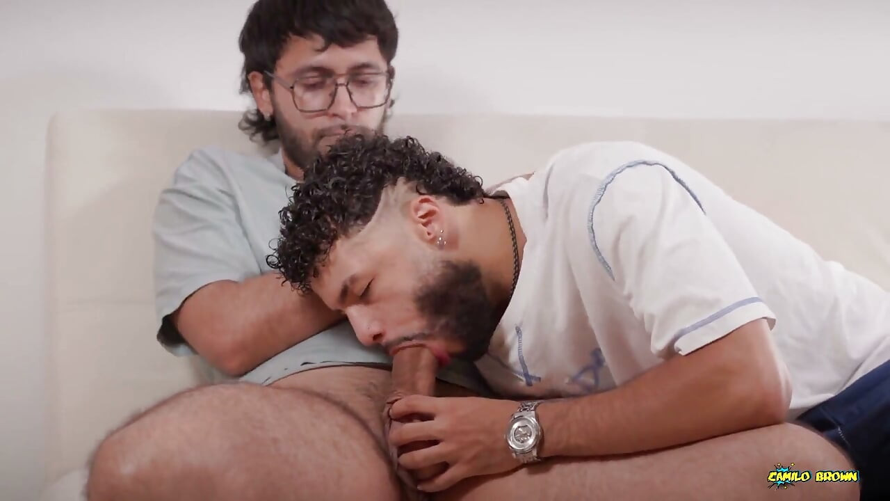 Anal Creampie Athletic Roommate Esneider Parra Got Home Burned Out From College but Camilo Brown Had Just What He Needed