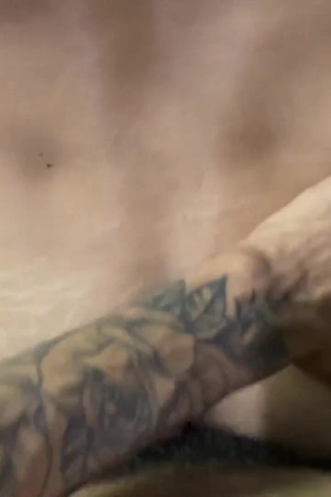 Male with Hairy Dick Eating the Whore on All Fours