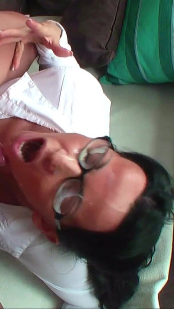 Spectacular moment from "German Mom Surprises Stepson with Blowjob in the Morning"