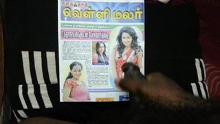 Cum hołd dla indyjskiej aktorki Tamilskiej aktorki Amali Paul
